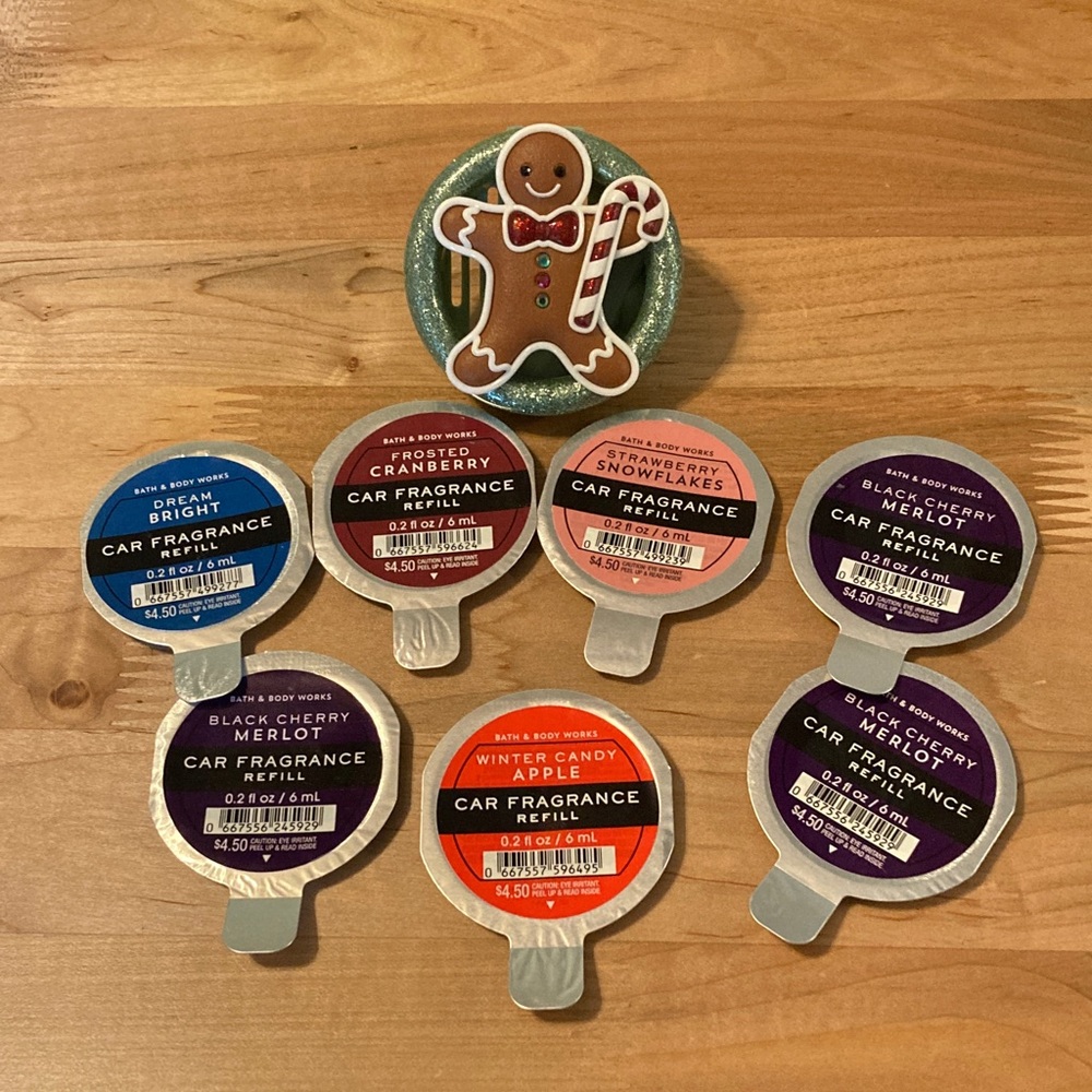 Bath & Body Works Festive Car Fragrance Collection